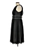 DressBarn 100% Polyester Black Cocktail Dress Size 10 - photo 5
