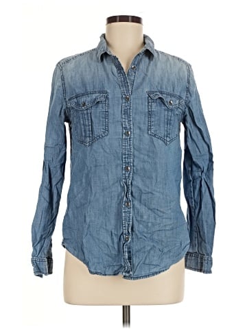 Arizona Jean Company Long Sleeve Button-Down Shirt (view 1)