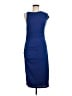 Zara Solid Blue Cocktail Dress Size M - photo 1
