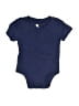 Koala Kids 100% Cotton Blue Short Sleeve Onesie 0-3 MO / 3 MO - photo 1