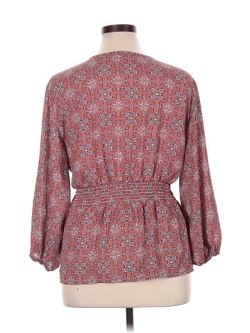 Max Studio 3/4 Sleeve Blouse (view 2)