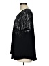 JM Collection Black Short Sleeve Top Size L - photo 5