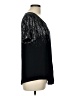 JM Collection Black Short Sleeve Top Size L - photo 4