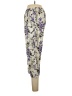 Anthony Richards Floral Purple Casual Pants Size L - photo 5