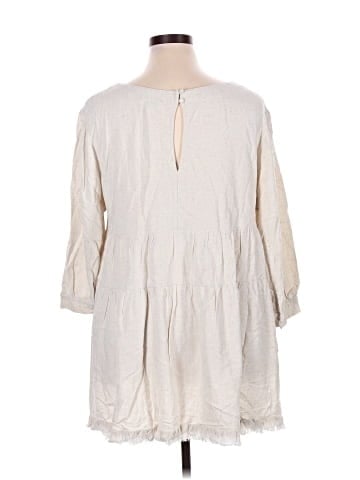 Umgee 3/4 Sleeve Blouse (view 2)