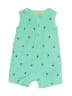 Cherokee Tropical Green Short Sleeve Onesie Size Newborn - photo 1