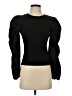 Lea & Viola Black Long Sleeve Top Size XS - photo 1