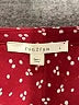 Fun2Fun 100% Polyester Red Short Sleeve Blouse Size L - photo 7