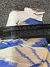 Zara Argyle Blue Long Sleeve Blouse Size M - photo 8