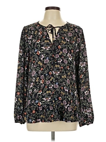 Ann Taylor LOFT Long Sleeve Blouse (view 1)