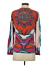 Hale Bob Orange Long Sleeve Blouse Size S - photo 2