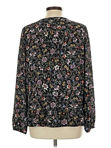 Ann Taylor LOFT Long Sleeve Blouse (view 2)