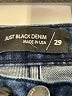 Just Black Blue Jeans Size 29 waist - photo 7