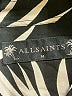 ALLSAINTS 100% Viscose Black Long Sleeve Blouse Size M - photo 7