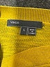 Vince. 100% Cotton Yellow Pullover Sweater Size L - photo 7