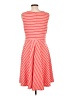 Hutch Stripes Red Cocktail Dress Size L - photo 2