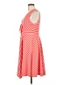 Hutch Stripes Red Cocktail Dress Size L - photo 5