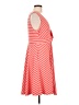 Hutch Stripes Red Cocktail Dress Size L - photo 4