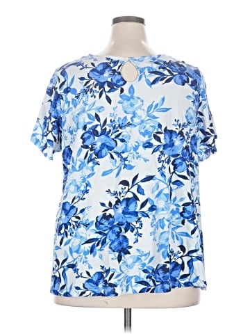 Roaman's Short Sleeve Blouse (view 2)