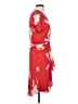 Joie 100% Silk Red Casual Dress Size 4 - photo 4
