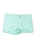 Candie's Solid Teal Shorts Size 13 - photo 1