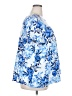 Roaman's 100% Cotton Blue Short Sleeve Blouse Size 22 (1X) - photo 4