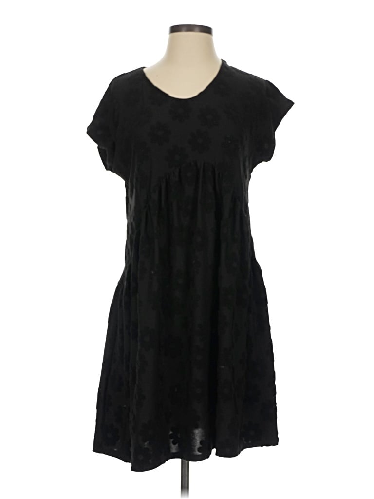 Pre-owned Bombom Casual Dress In Black