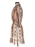 Maje Animal Print Tan Cocktail Dress Size Med (2) - photo 5