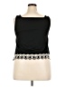 Ann Taylor Black Sleeveless Top Size XL - photo 2