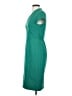 Milly Solid Teal Casual Dress Size 2 - photo 5