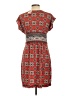 Max Studio Print Red Casual Dress Size L - photo 2