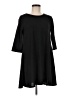 Alya Solid Black Casual Dress Size M - photo 1