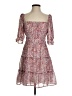Francesca's 100% Polyester Paisley Pink Casual Dress Size S - photo 1