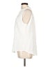 Unbranded Ivory Sleeveless Blouse Size L - photo 5