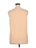 Susan Graver Solid Tan Sleeveless T-Shirt Size 1X - photo 2