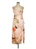 Lulus 100% Polyester Tropical Tan Cocktail Dress Size XL - photo 1