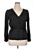 J.Crew 100% Polyester Black Long Sleeve Blouse Size 14 (tall) - photo 1