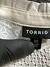 Torrid Ivory Sleeveless Button-Down Shirt Size Med Plus (00) - photo 7