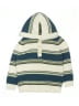 Tea 100% Cotton Stripes Green Pullover Sweater Size 6 - 7 - photo 1
