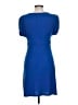 Essentials by ABS Solid Blue Cocktail Dress Size 10 - photo 2