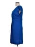Essentials by ABS Solid Blue Cocktail Dress Size 10 - photo 5