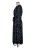 DR2 100% Polyester Paisley Blue Casual Dress Size S - photo 5