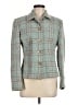 Susan Bristol Tweed Teal Jacket Size 6 - photo 1