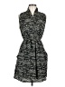 Aqua Tweed Gray Casual Dress Size M - photo 1