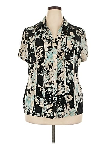 DressBarn Short Sleeve Blouse (view 1)