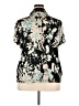 DressBarn Floral Teal Short Sleeve Blouse Size 3X - photo 2