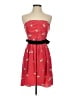 Sandro Hearts Red Cocktail Dress Size Sm (1) - photo 1
