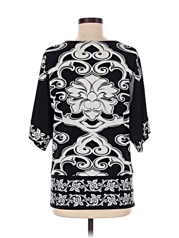White House Black Market 3/4 Sleeve Blouse (view 2)