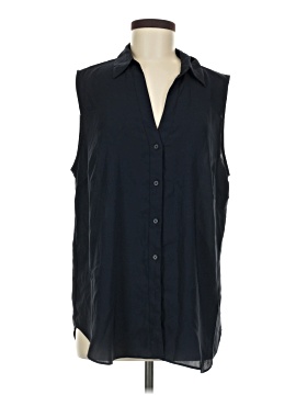 Ann Taylor Sleeveless Button Down Shirt