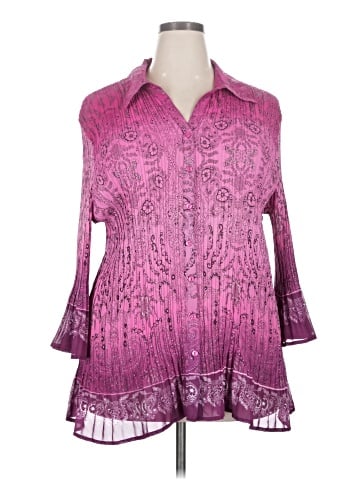 Avenue 3/4 Sleeve Blouse (view 1)